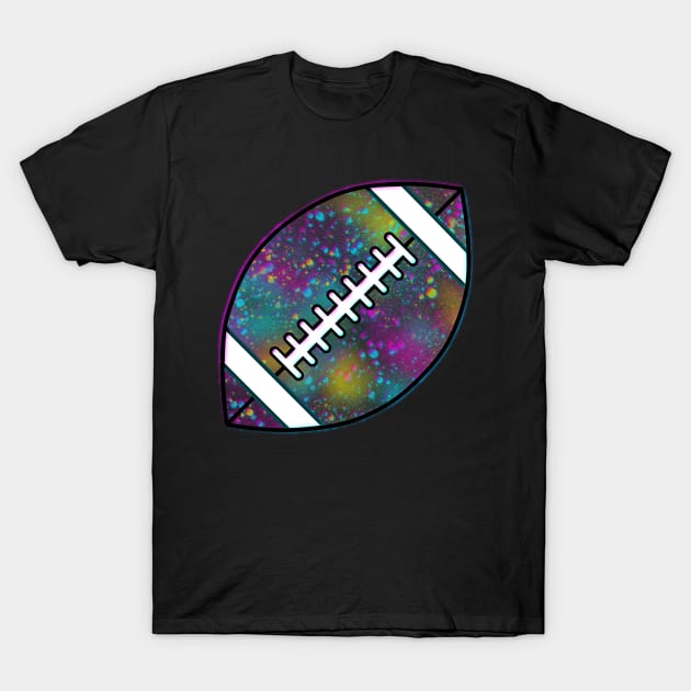 Football (Night Game) T-Shirt by BoonieDunes